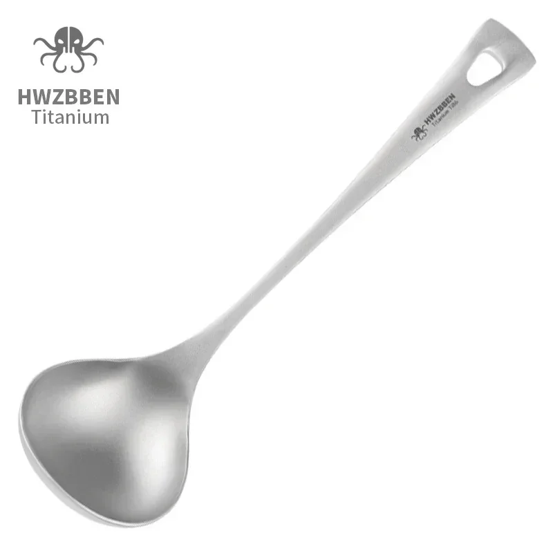 Camping Cooking Handle - Hwzbben Outdoor Titan Suppen löffel mit