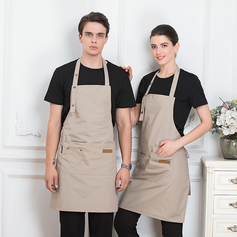 Camping Cooking Apron - Benutzerdefinierte Markenlogo-Küchenschürzen für Damen und Herren,
