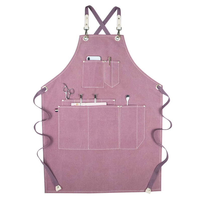 Camping Cooking Apron - Schürze Fabrik verkauf rosa Unisex Arbeits