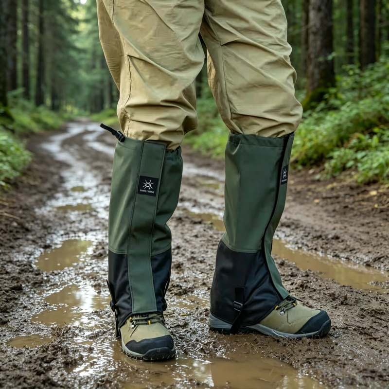 Camping Cooking Cover - Wasserdichte Outdoor-Beinmanschetten für Wandern, Jagd, Klettern,