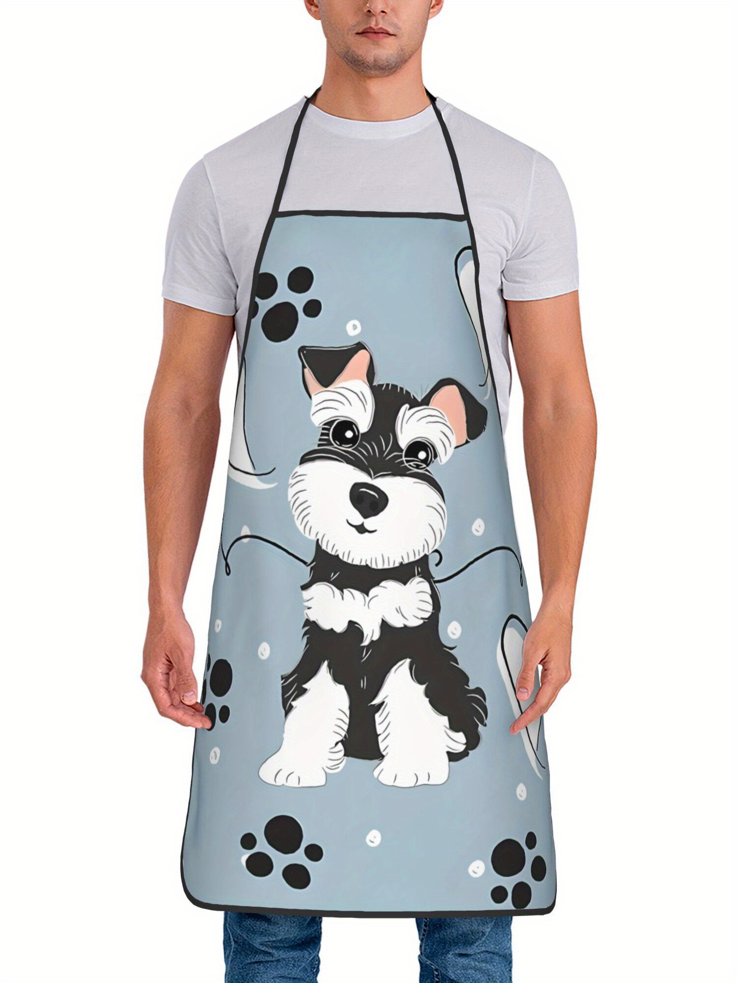 Camping Cooking Apron - Lustige Schürze mit Aufschrift „Love Black
