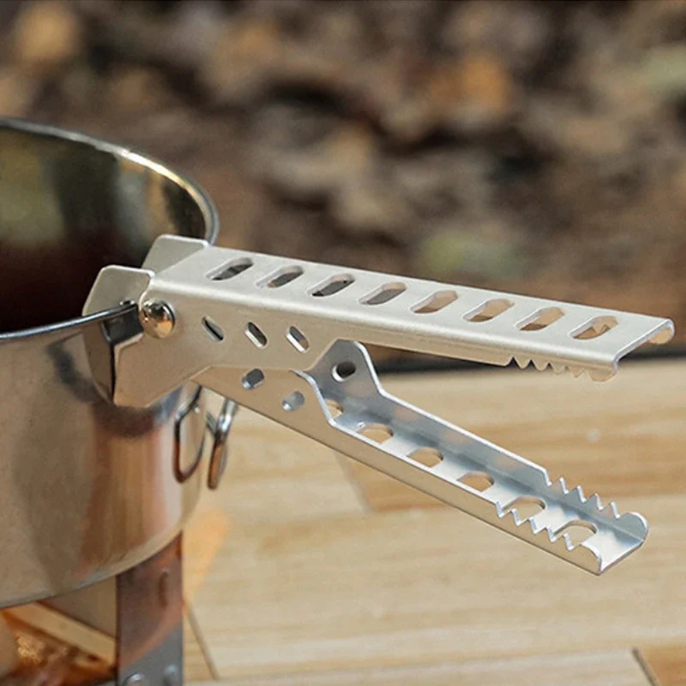 Camping Cooking Handle - Aluminium Anti-hot Legierung Clip Schüssel Greifer