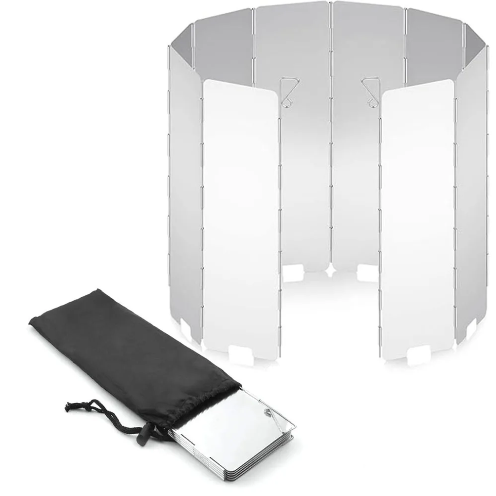 Leichter Klappbarer Campingkoc – Camping Cooking Windshield Bewertung und Preis