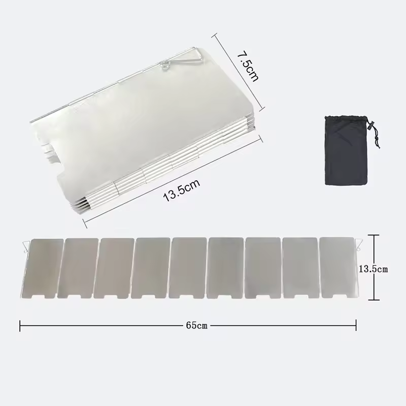 Windschutz für Outdoor-Herd, C – Camping Cooking Windshield Bewertung und Preis
