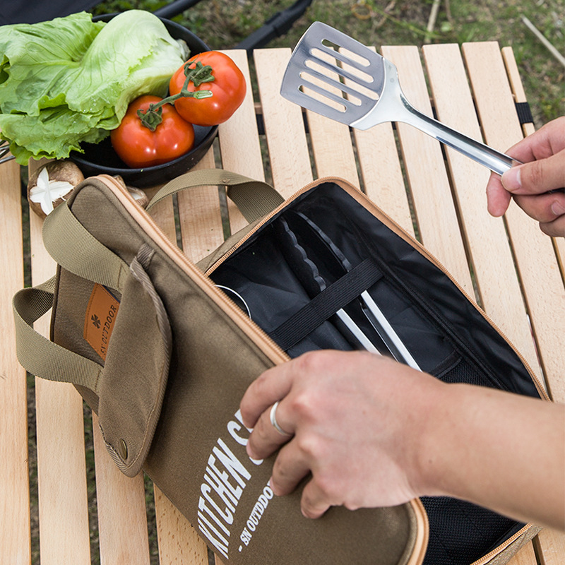 8-teiliges Camping-Kochgeschir – Camping Cooking Tool Set Bewertung und Preis