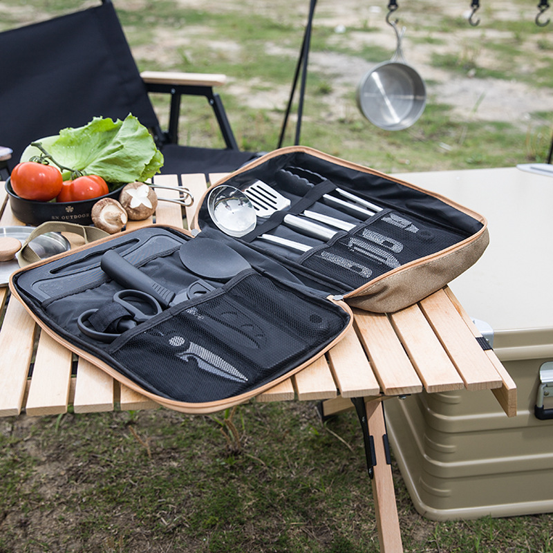 8-teiliges Camping-Kochgeschir – Camping Cooking Tool Set Bewertung und Preis