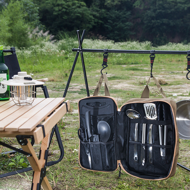 8-teiliges Camping-Kochgeschir – Camping Cooking Tool Set Bewertung und Preis