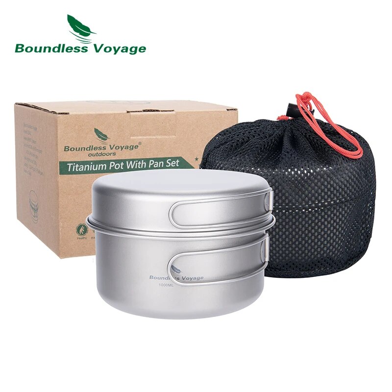 Boundless Voyage Titan-Topf-Pf – Camping Cooking Set For 4 Bewertung und Preis
