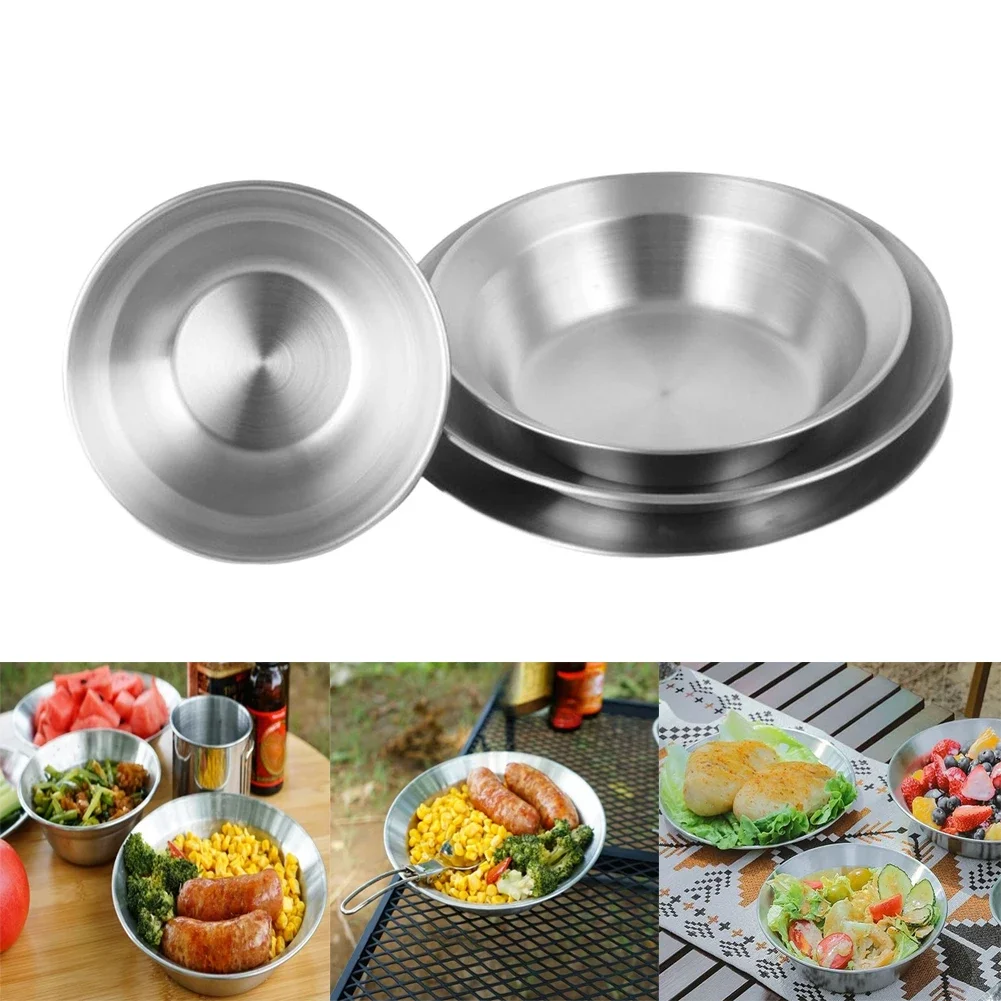 Edelstahl-Geschirrset für den  – Camping Cooking Dishes Bewertung und Preis