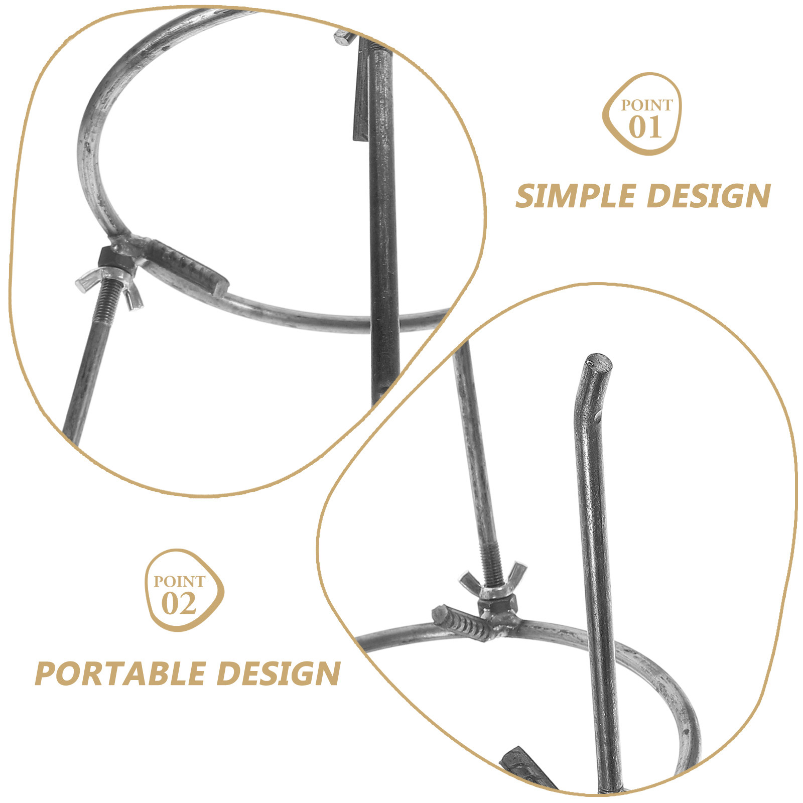 Kohlenstoffstahl-Camping-Dreib – Camping Cooking Fire Pit Bewertung und Preis