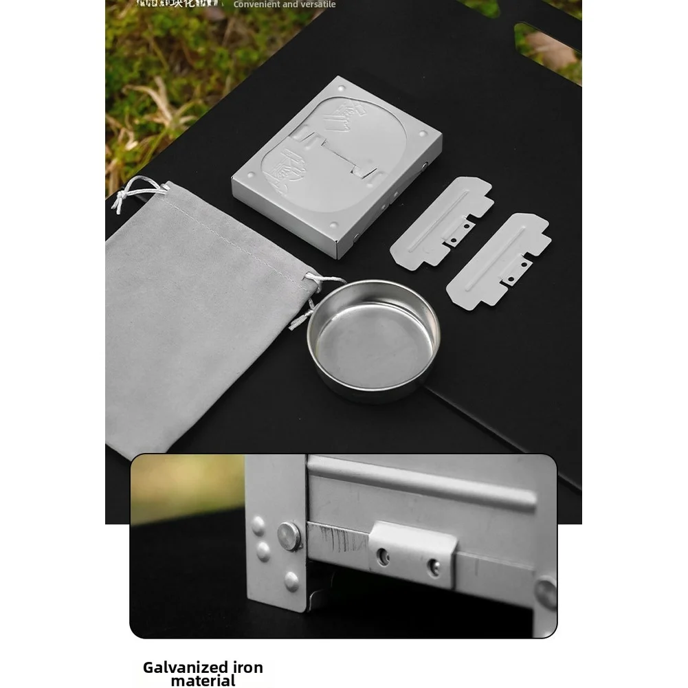 Tragbarer, faltbarer deutscher – Camping Cooking Tray Bewertung und Preis