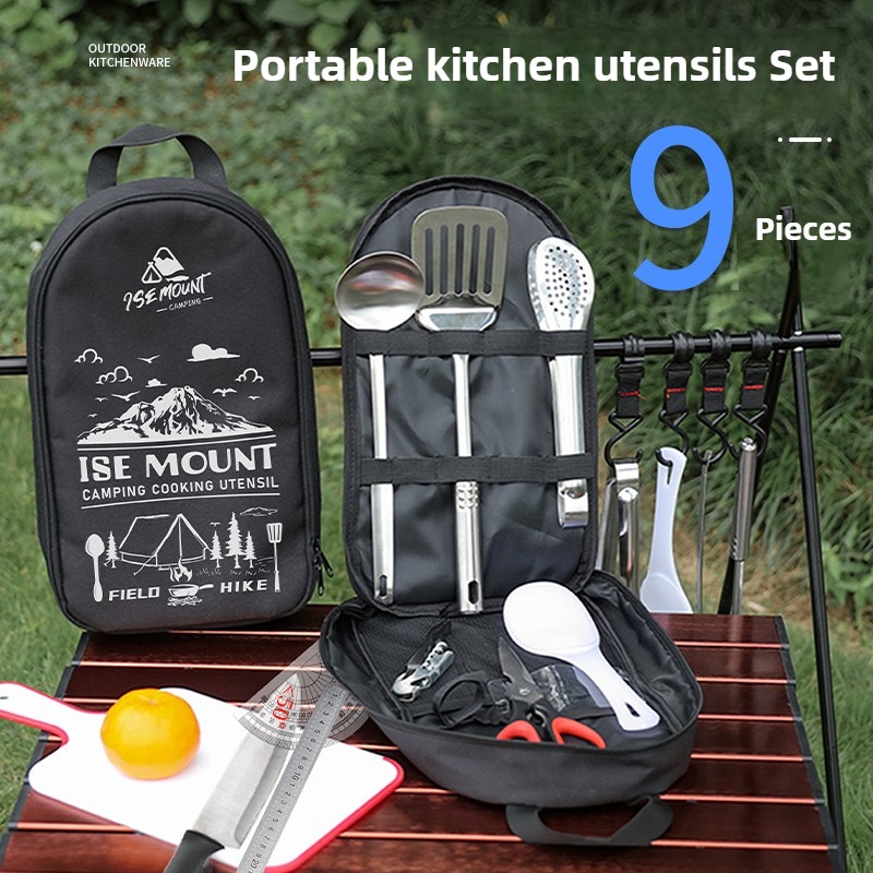 ISE MOUNT Camping-Küchen-Kochg – Camping Cooking Set For 4 Bewertung und Preis