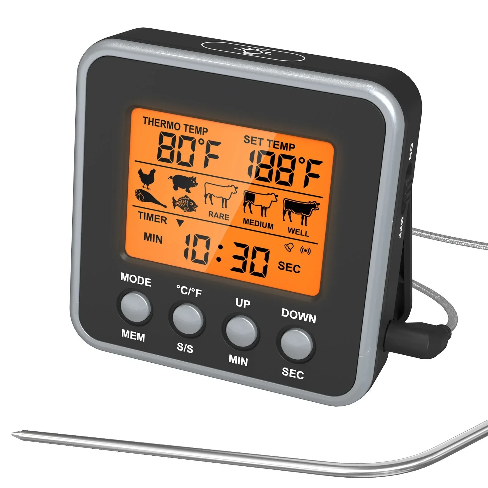 LCD-Digital-Fleischthermometer – Meat Thermometer Camp Bewertung und Preis
