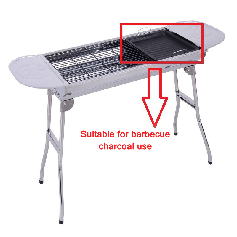 Dicke quadratische Grillpfanne – Camping Cooking Handle Bewertung und Preis