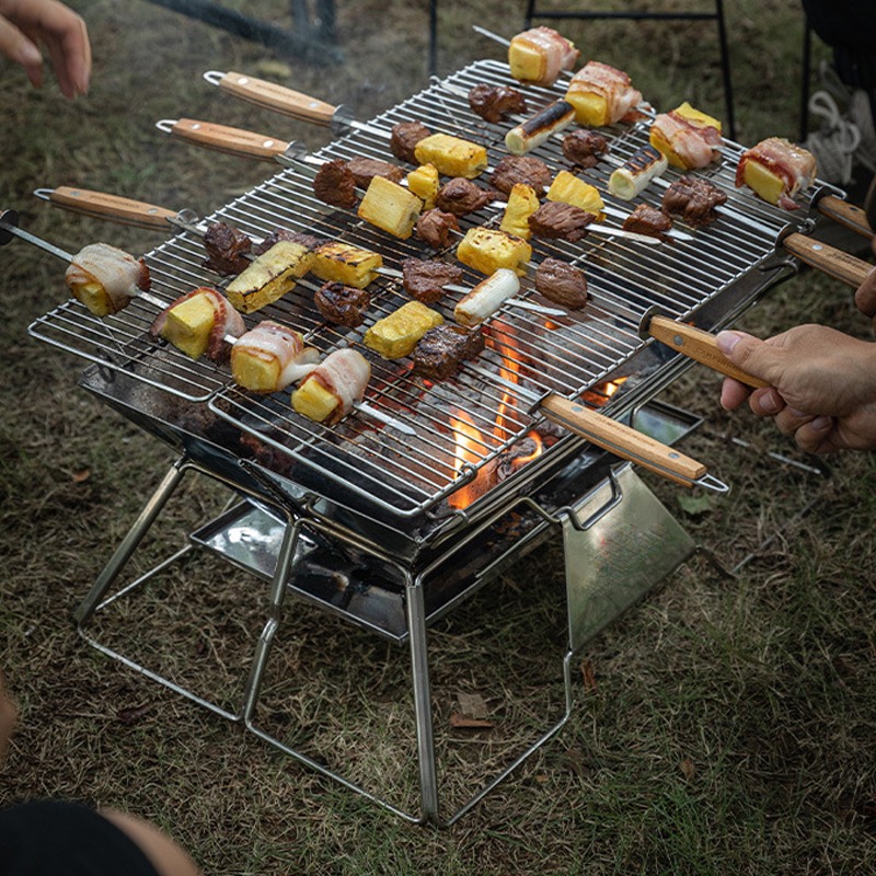 Tragbare Lagerfeuer-Feuerstell – Camping Cooking Fire Pit Bewertung und Preis