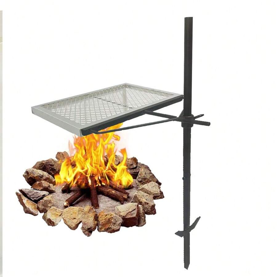 360 °   Verstellbarer, drehbar – Camping Cooking Fire Pit Bewertung und Preis