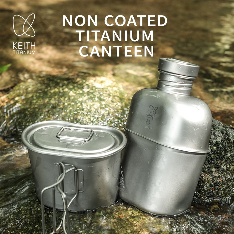 KEITH Reines Titan-Feldflasche – Camping Cooking Pot Set Bewertung und Preis