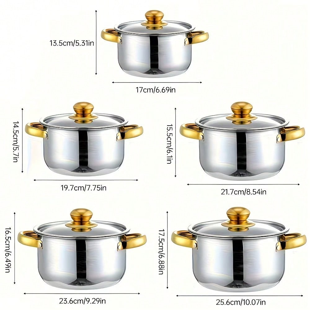 Edelstahl-Topfset, modernes Lu – Camping Cooking Tool Set Bewertung und Preis