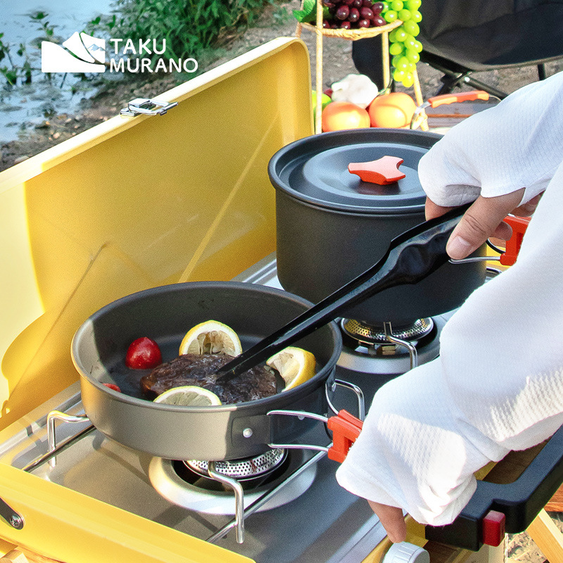 Camping-Kochgeschirr-Set Outdo – Camping Cooking Pot Set Bewertung und Preis