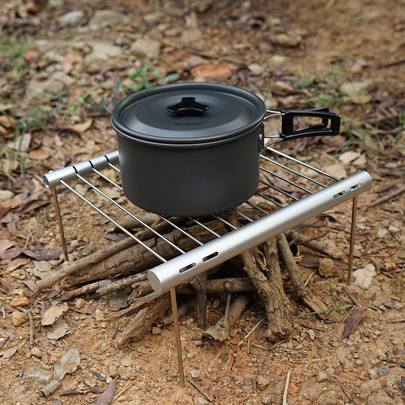 Tragbarer Grill für den Außenb – Camping Cooking Windshield Bewertung und Preis