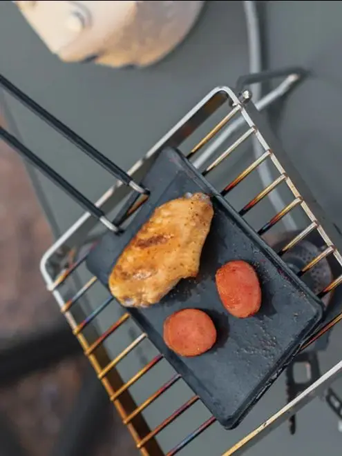 Mini-Camping-Bratpfanne, tragb – Camping Cooking Tray Bewertung und Preis