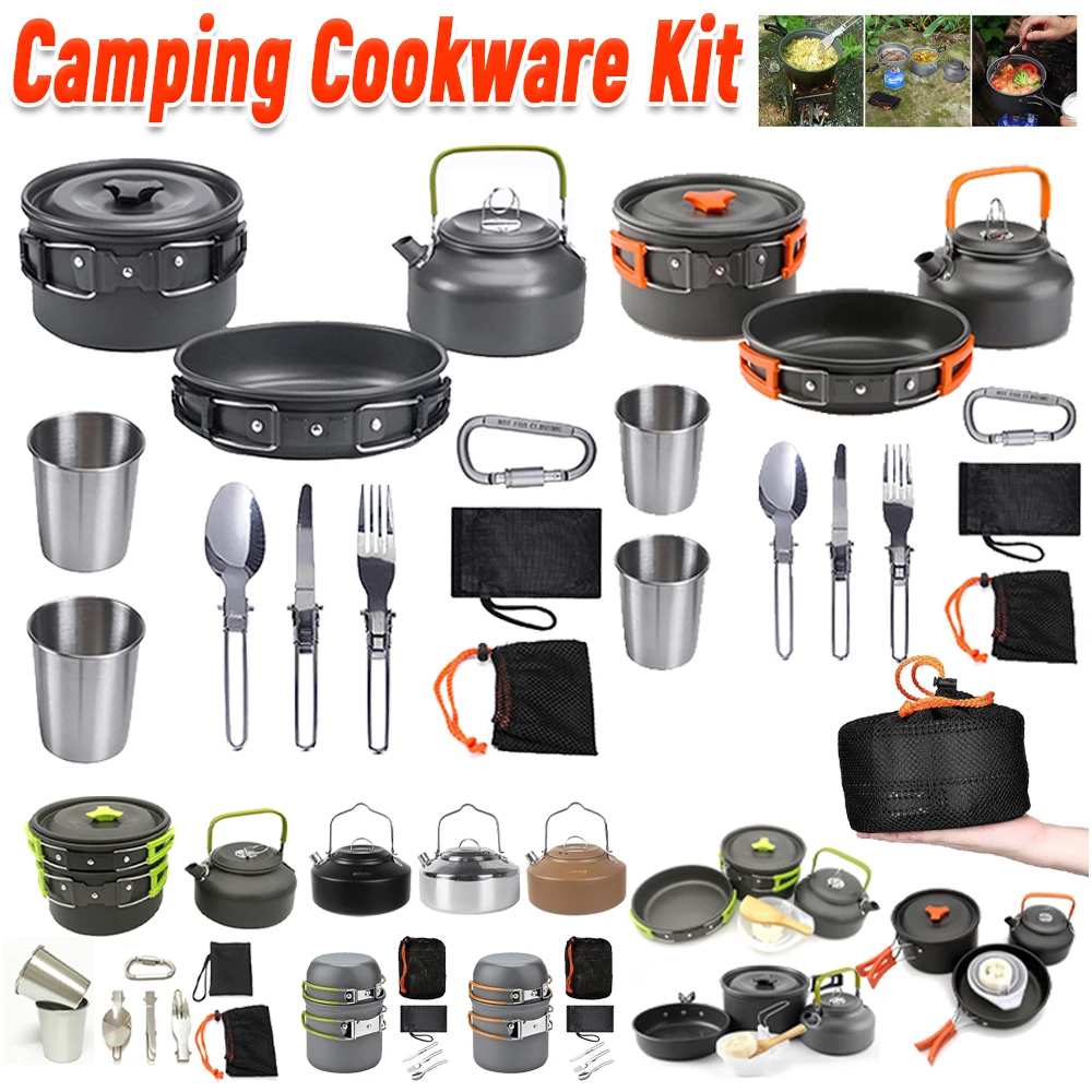 Camping-Kochgeschirr-Set, Wass – Camping Cooking Pot Set Bewertung und Preis