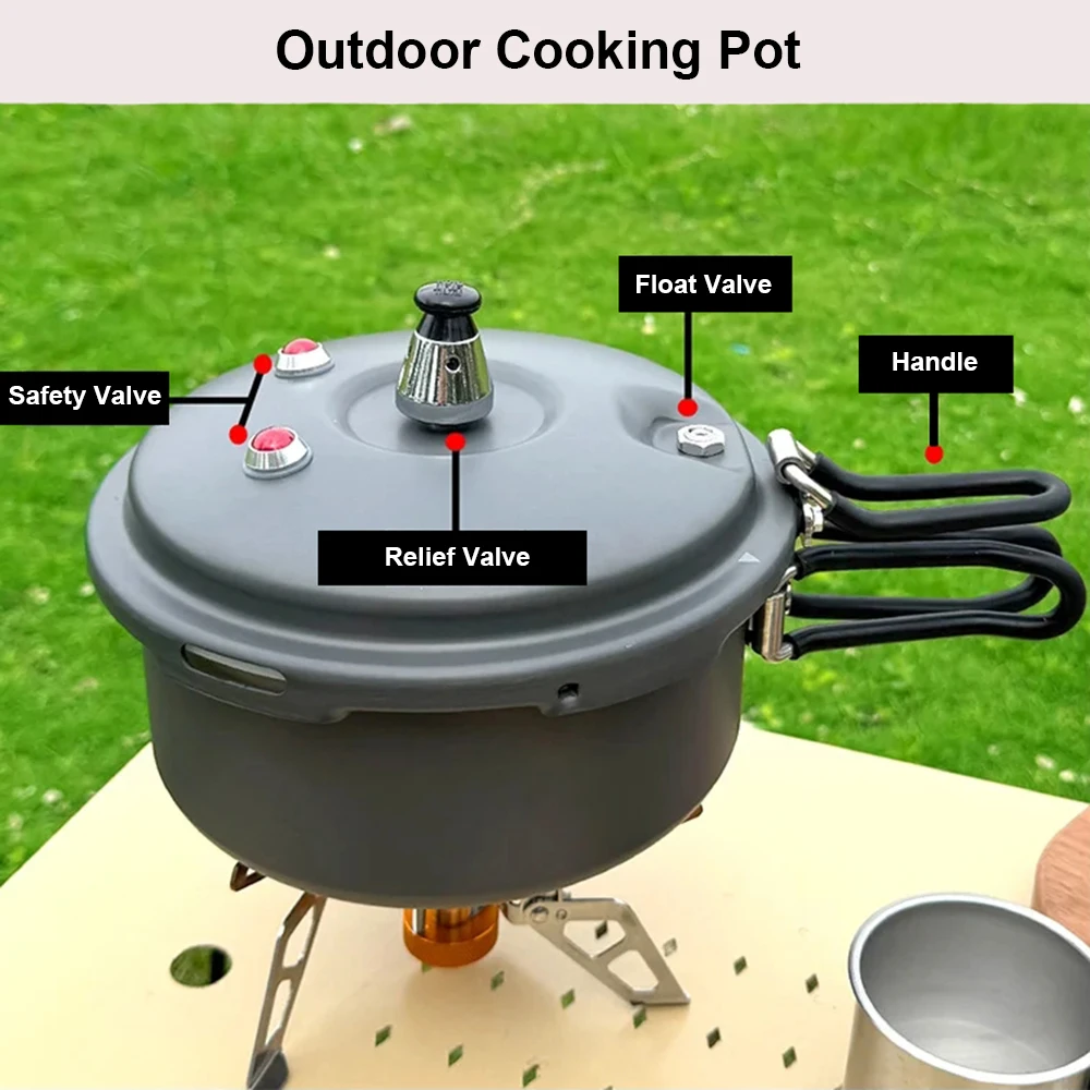 Camping Mini-Druckkochtopf, Ou – Camping Cooking Handle Bewertung und Preis