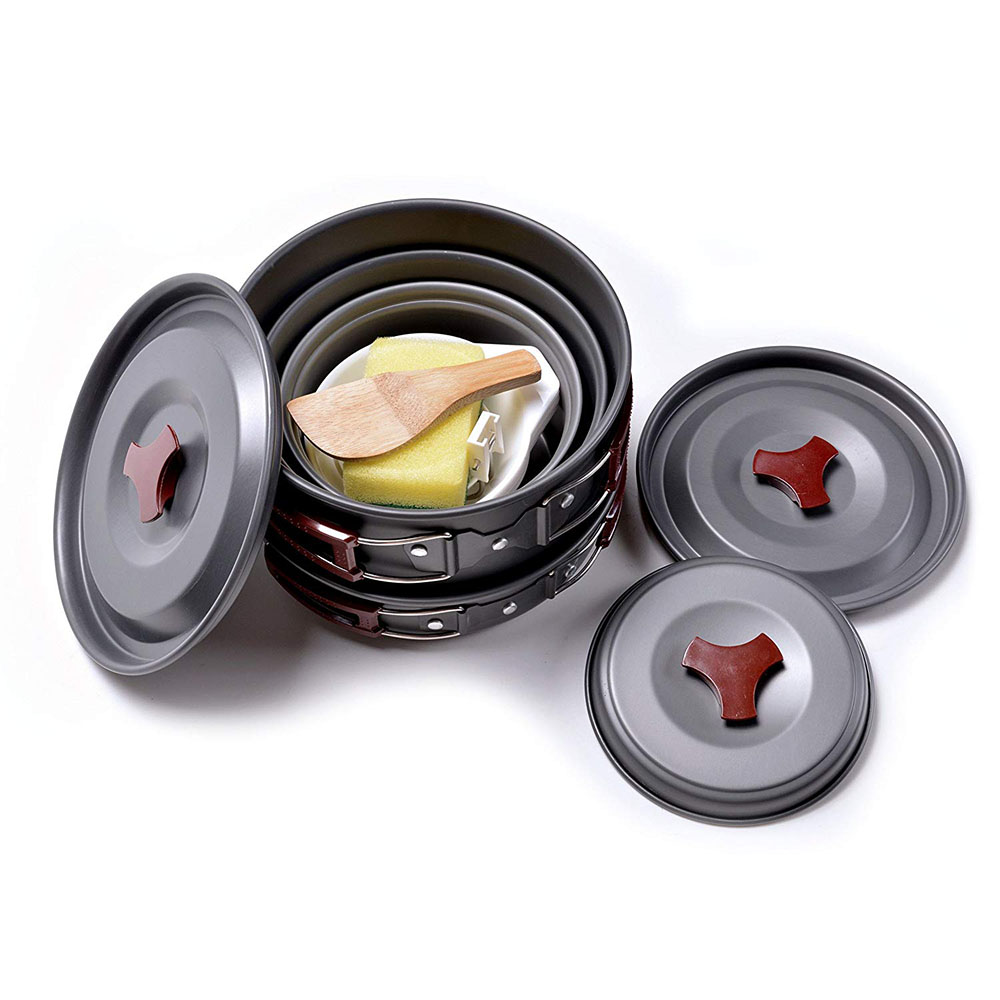 Outdoor-Camping-Kochgeschirr-S – Camping Cooking Pot Set Bewertung und Preis
