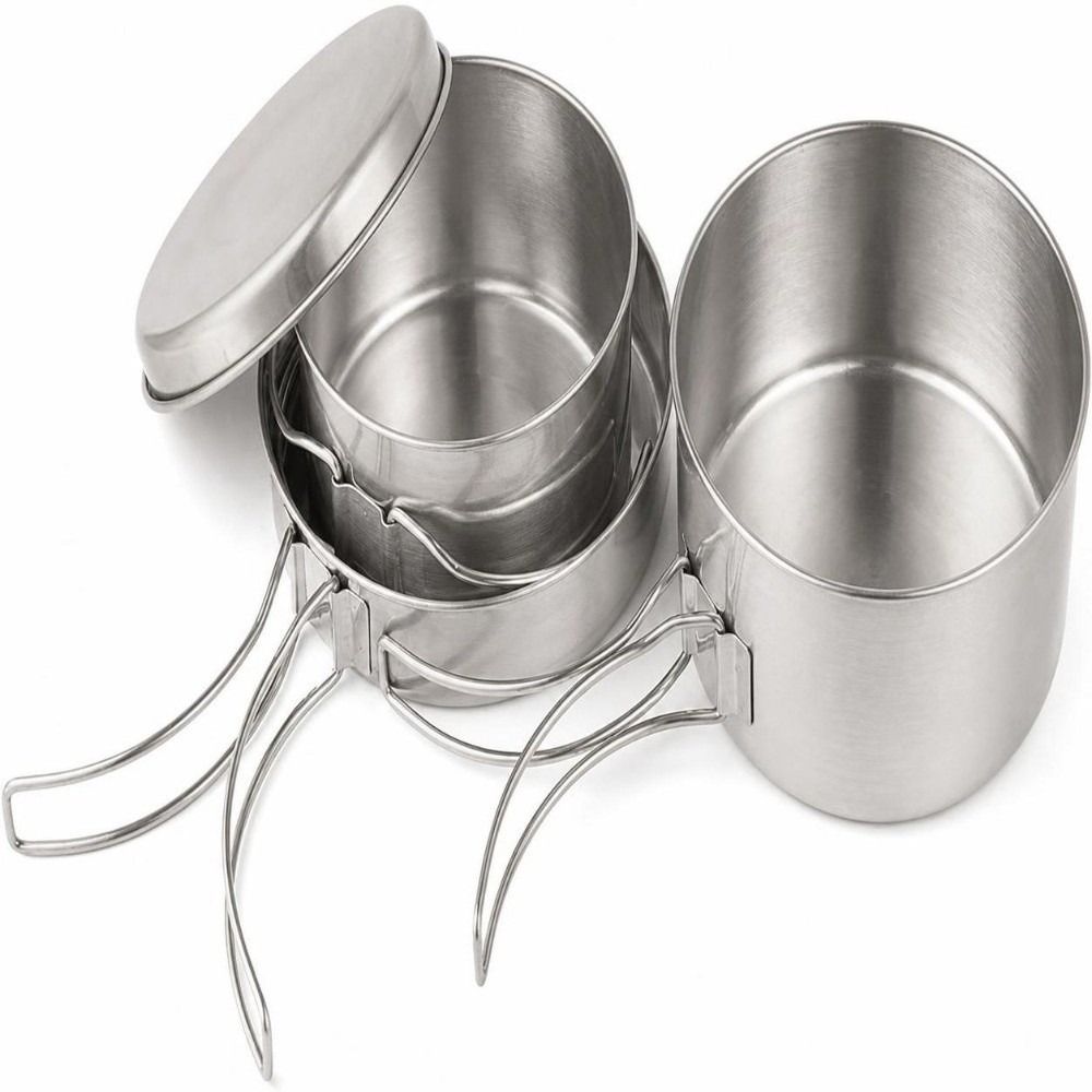 4-teiliges Camping-Kochgeschir – Camping Cooking Set For 4 Bewertung und Preis