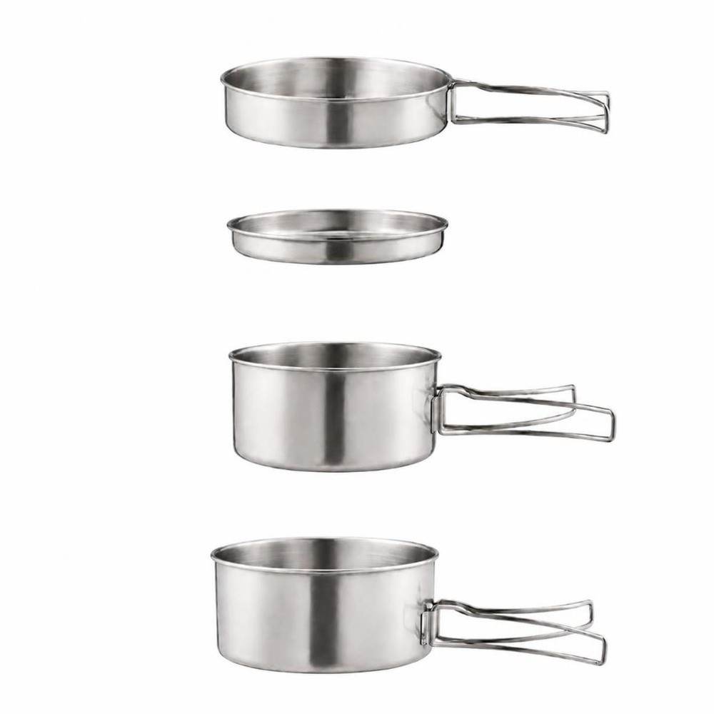 4-teiliges Camping-Kochgeschir – Camping Cooking Set For 4 Bewertung und Preis