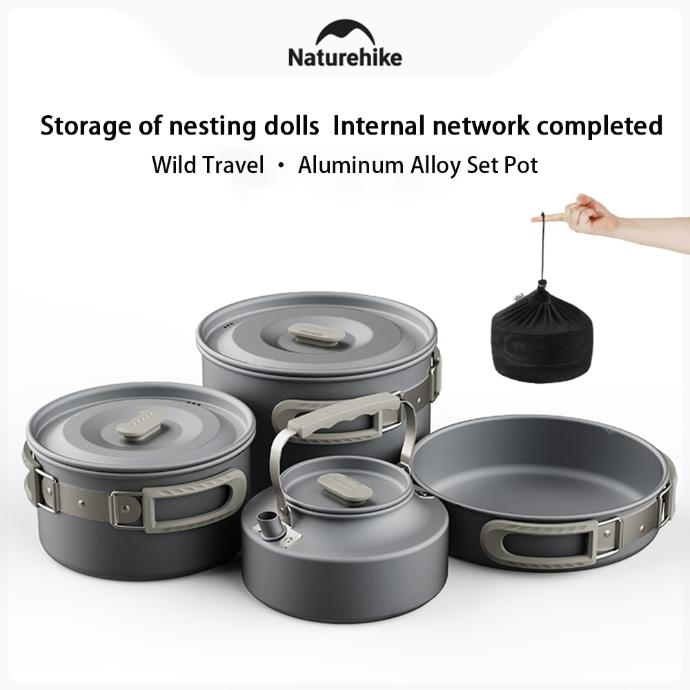 Naturehike Outdoor-Topfset, Ca – Camping Cooking Pot Set Bewertung und Preis