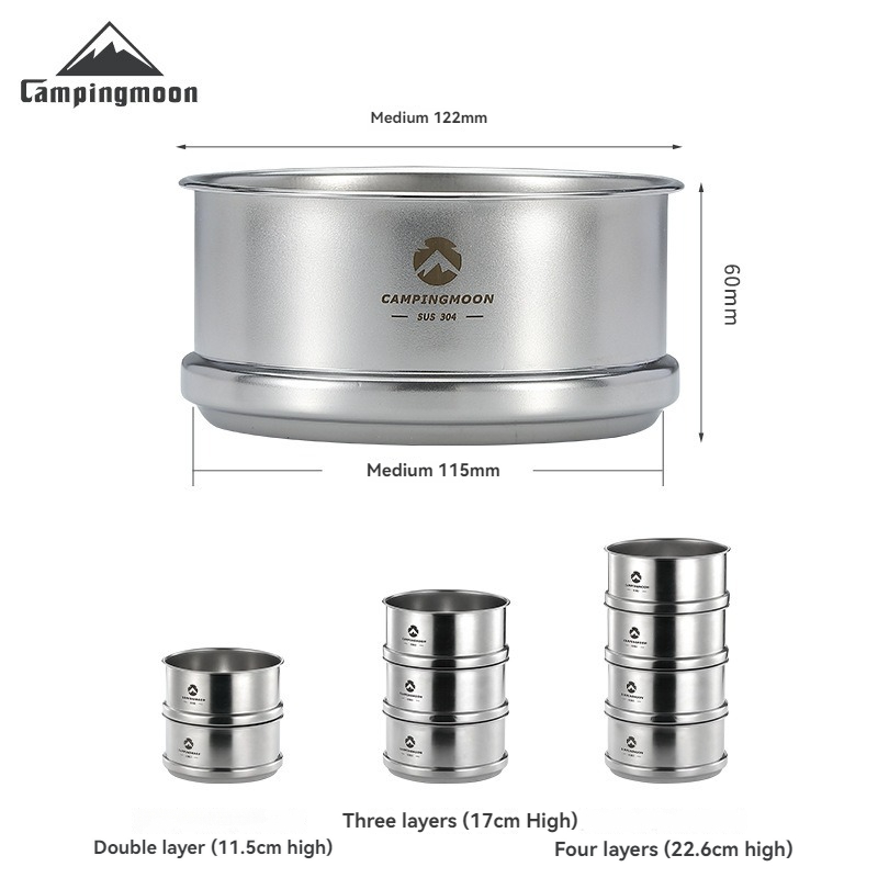 CAMPINGMOON Portatle Outdoor C – Camping Cooking Dishes Bewertung und Preis